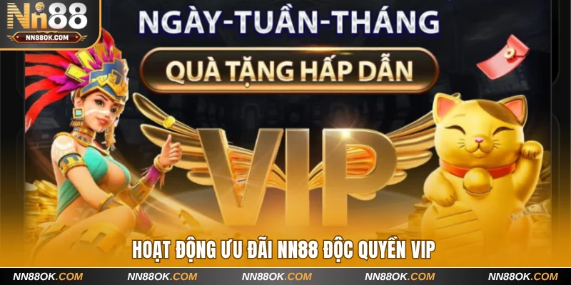 Hoạt động ưu đãi NN88 độc quyền VIP