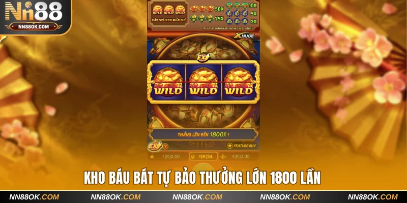 Kho báu Bát Tự Bảo thưởng lớn 1800 lần