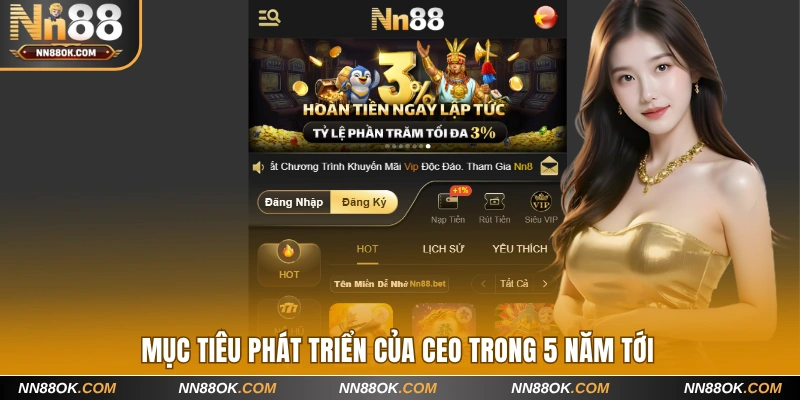 Mục tiêu phát triển của CEO trong 5 năm tới