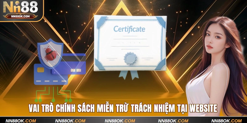 Vai trò chính sách miễn trừ trách nhiệm tại website